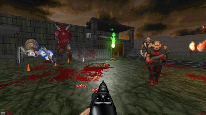 Doom II: Hell on Earth mod Doom Guy's House