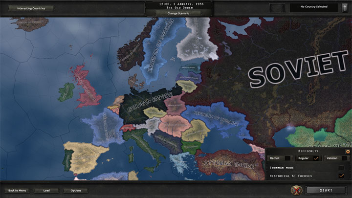 Hearts of Iron IV mod Ante Rebellum v.0.12