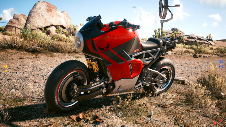 Cyberpunk 2077 mod Change Your Favorite Motorcycles v.1.0.0