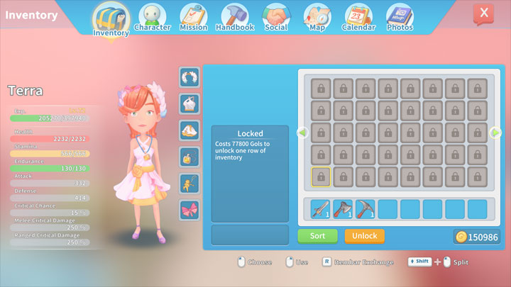 My Time At Portia Game Mod Inventory Resize V 0 1 1 Download Gamepressure Com