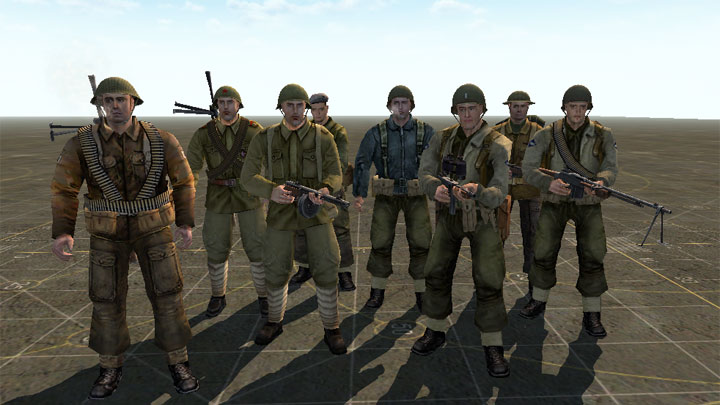 Men of War: Oddział Szturmowy mod Skins Pack for Men of War AS1 v.26022016