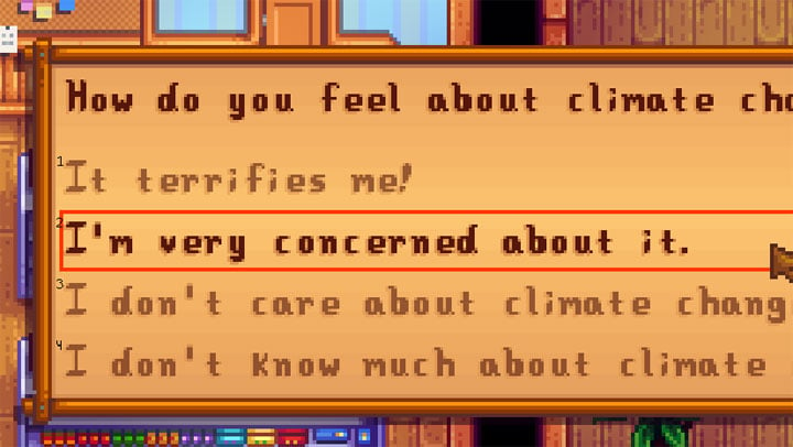 Stardew Valley mod Dialogue Trees v.0.1.0