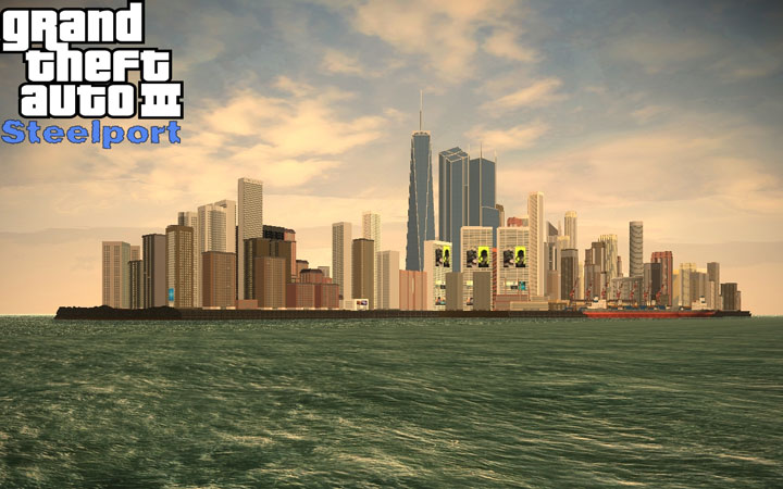 Grand Theft Auto III mod GTA3: Steelport v.beta