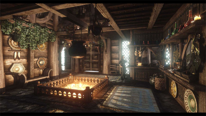 The Elder Scrolls V: Skyrim Special Edition mod JK's Arcadia's Cauldron v.1