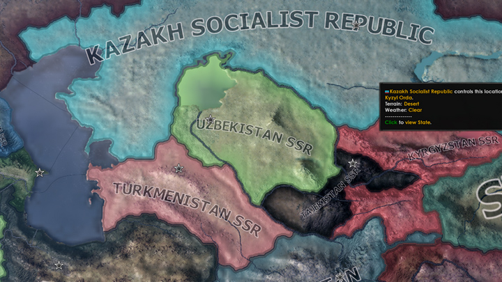 Hearts of Iron IV mod Soviets States (Not really historical) v.2.0