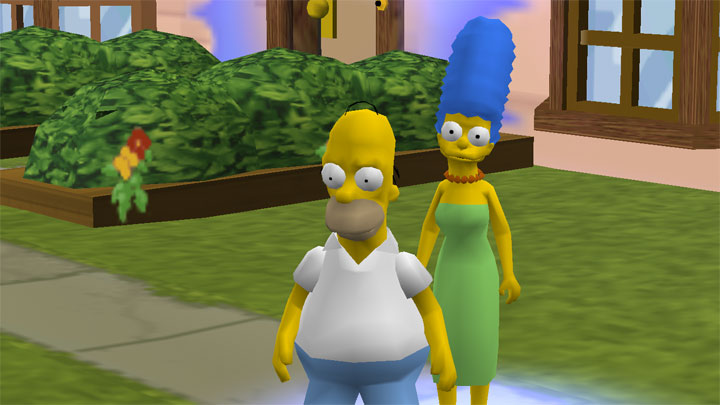 The Simpsons: Hit & Run mod Beta Homer with Recreated Costumes v.1.0