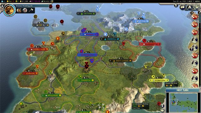 Sid Meier's Civilization V: Nowy Wspaniały Świat mod A Mod of Ice and Fire v.1.0