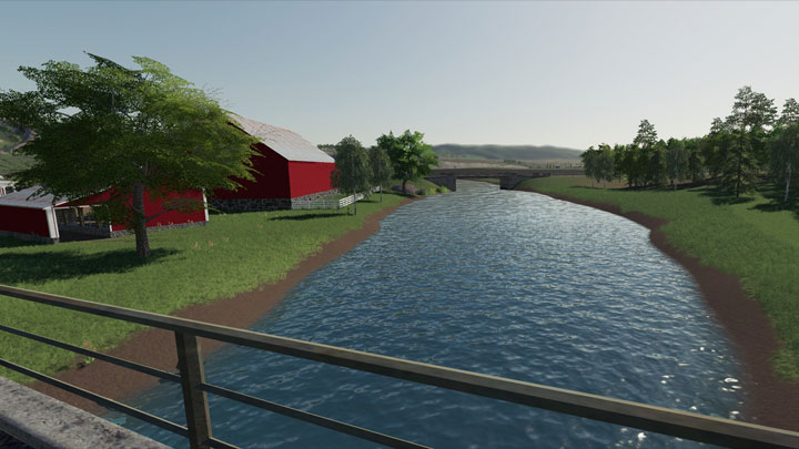 Farming Simulator 19 mod Susquehanna River Valley v.1.0