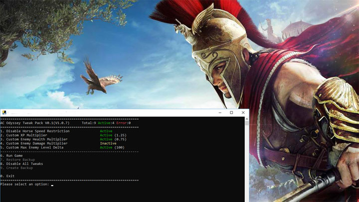 Assassins Creed Odyssey Mods & Quick Codes - XDG MODS