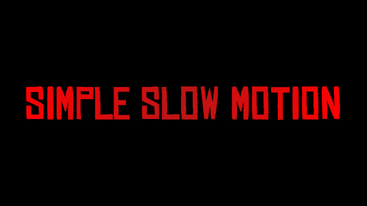 Red Dead Redemption 2 mod Simple Slow Motion v.1.2