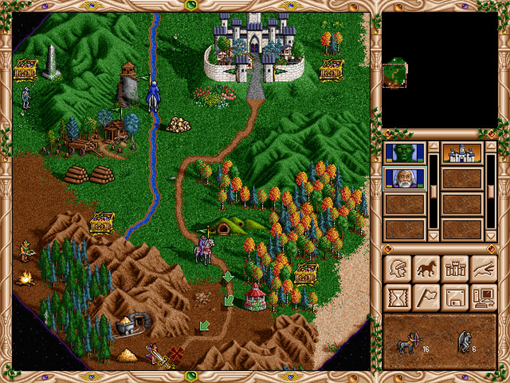 Jeu PC Heroes Of Might And Magic II The Succession Wars, Français, Bon état, Boîtier Inclus