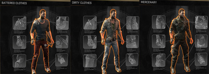 Dying Light mod More Outfits v.0.20