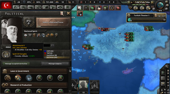 Hearts of Iron IV mod One Thousand and One Nights v.2.1