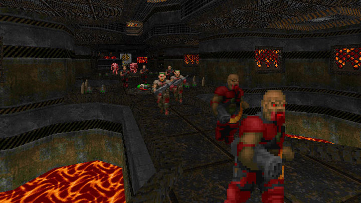 Doom (1993) mod Sapphire Station