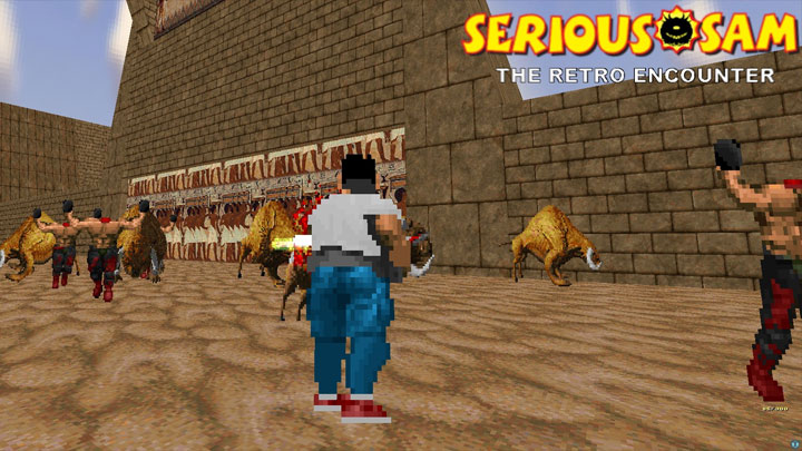 Doom (1993) mod Serious Sam Retro Encounter v.B2