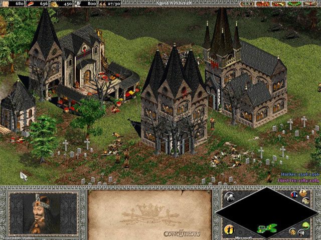 Age of Empires II: The Conquerors mod Age of Vampires - Bloodreign in Transsylvania v.2.0