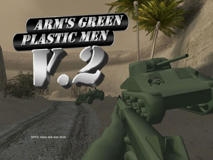 Medal of Honor: Allied Assault mod Arm's Green - Plastic Men
