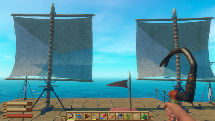 Raft mod Enhanced Sails v.0.1.0