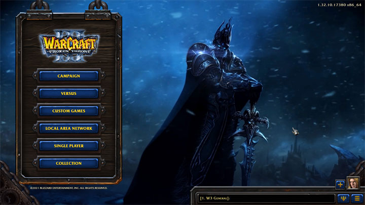 Warcraft III: Reforged mod Reforged Main Menu Replacement v.30072021