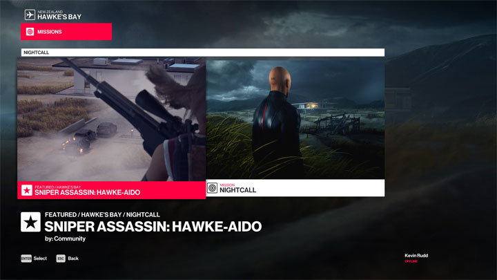 Hitman 2 mod Sniper Assassin Hawke-aido v.1.2