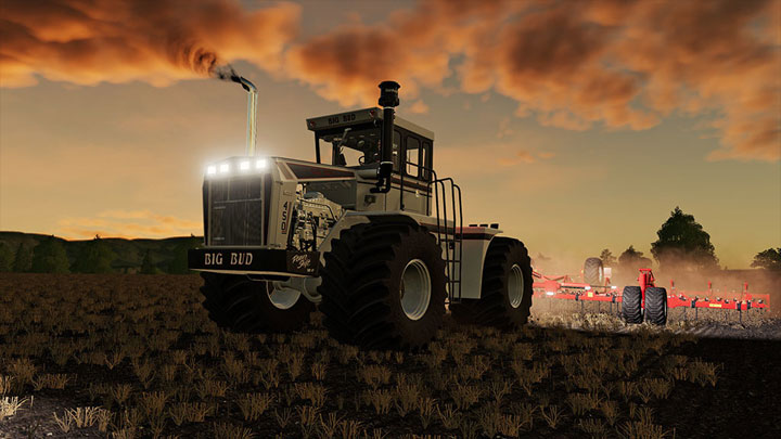 Farming Simulator 19 mod Big Bud 450 (new vehicle v,1,0.0.1