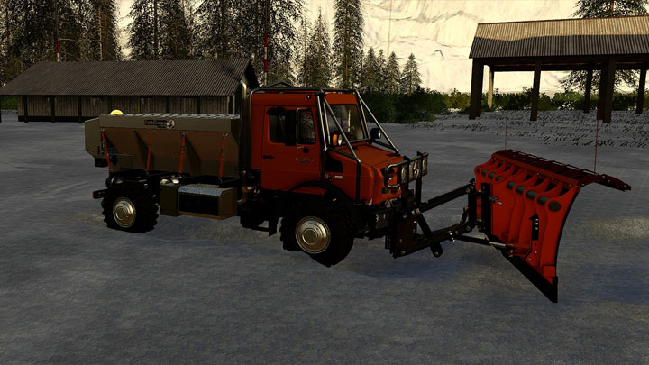 Farming Simulator 19 mod Heavy duty Snow plow v.1.0