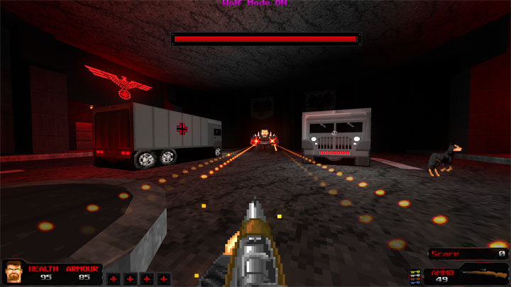 Doom II: Hell on Earth mod Wolfenstein Rising v.13042022 demo