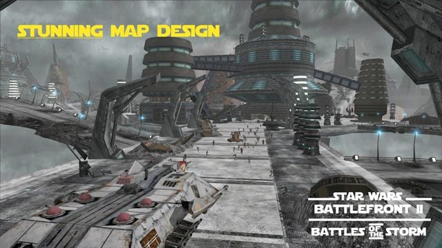 Star Wars: Battlefront II (2005) GAME MOD Battles of the Storm v.1.0 -  download