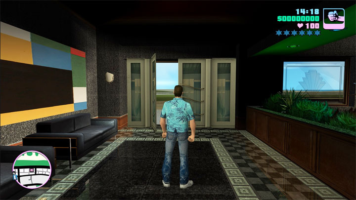 Grand Theft Auto: Vice City Stories AI upscaled