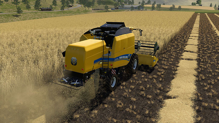 Farming Simulator 19 mod New Holland TC5.90  (new vehicle) v.1.0.0.2
