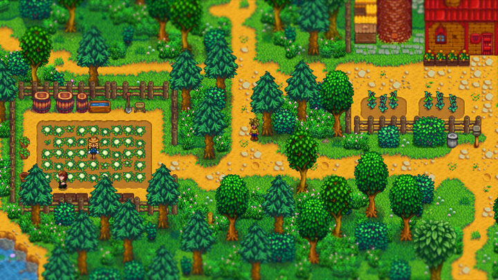 Stardew Valley mod Immersive Farm 2 Remastered v.1.1.0.7