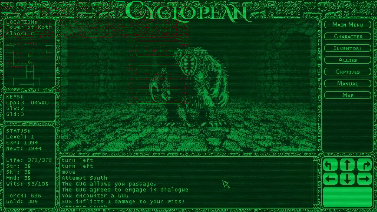 Cyclopean: The Great Abyss demo Demo