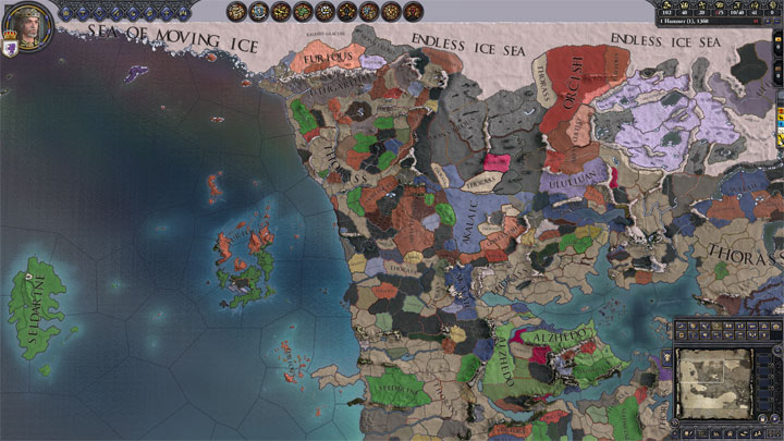 Crusader Kings II: Mroczne Wieki mod Faerun - Forgotten Realms for CK2 v.0.3.5