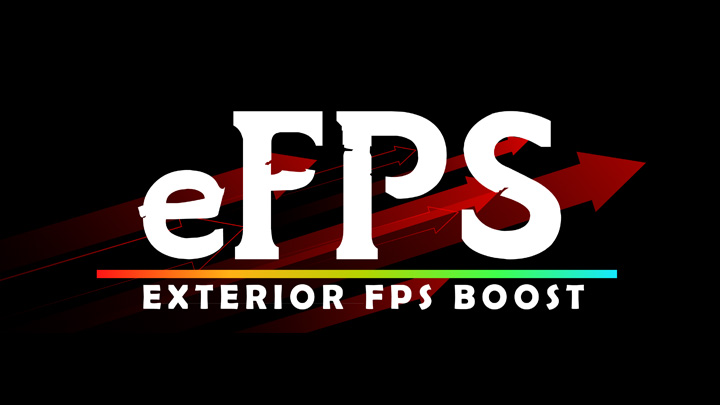 The Elder Scrolls V: Skyrim Special Edition mod eFPS - Exterior FPS boost v.1.3