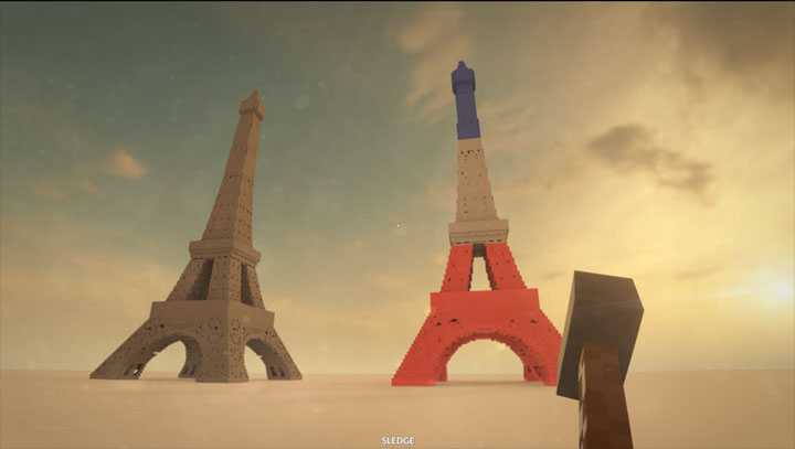 Teardown mod Eiffel Tower Map v.1.0