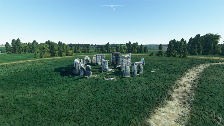 Microsoft Flight Simulator mod Stonehenge v.2