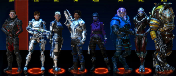 Mass Effect: Andromeda mod The Squad Goes Quiet v.1.0