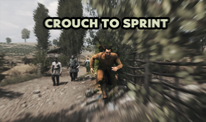 Mount & Blade II: Bannerlord mod Crouch to Sprint v.2.0