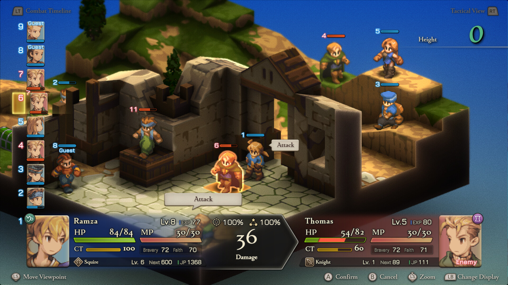 Final Fantasy Tactics: The Ivalice Chronicles cheat engine Cheat Table (CT) v.1.0