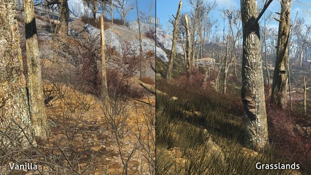 Fallout 4 GAME MOD Grasslands v.1.1 |