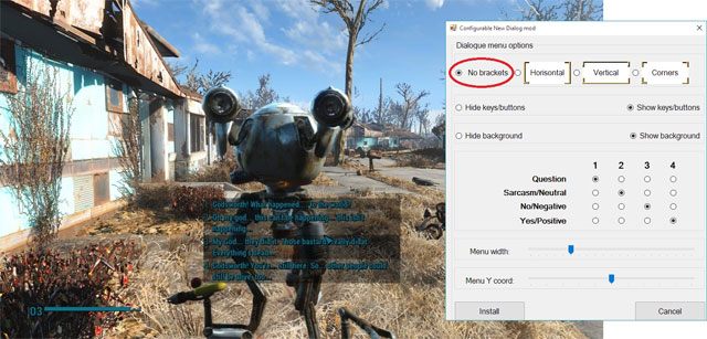 Fallout 4 mod NewDialog v.0.6