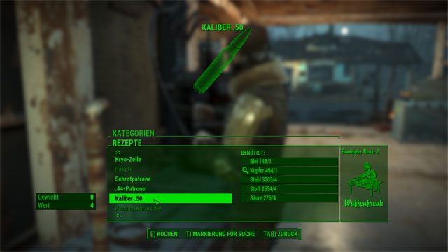 Fallout 4 mod Craftable Ammo v.0.9