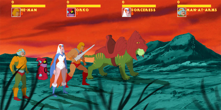 Masters of the Universe: He-Man - Defender of Grayskull gra He-Man (Freeware PC Game)