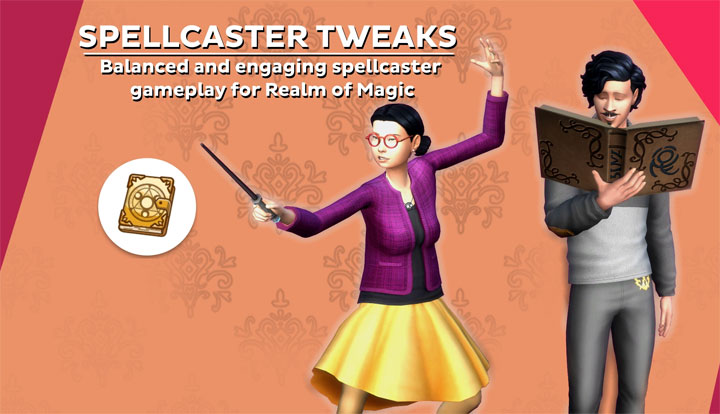 The Sims 4 mod Spellcaster Tweaks v.20032020