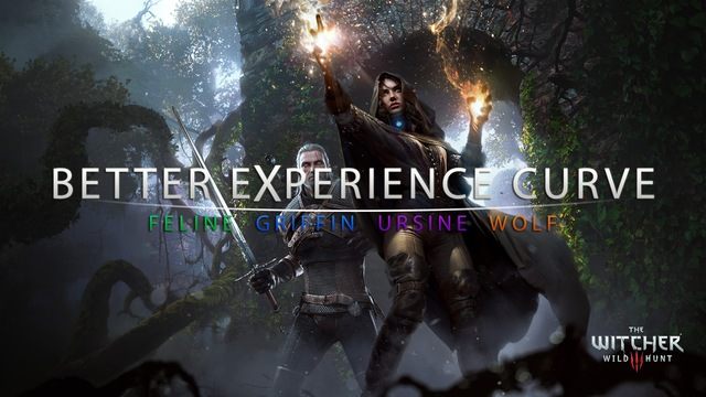 Wiedźmin 3: Dziki Gon mod Better Experience Curve – Ursine v.1.1