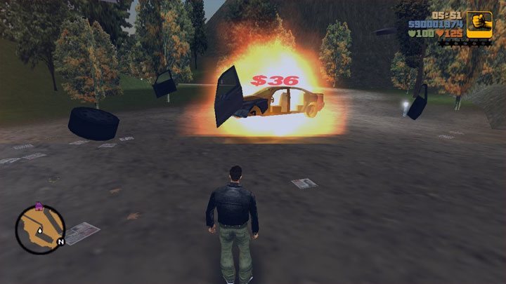 Grand Theft Auto III mod Money Messages v.1.0