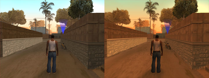 <br>Po lewej standardowa wersja gry,. Po prawej wersja z modem. - 2021-12-03