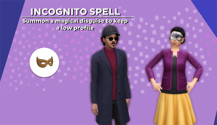 The Sims 4 mod Incognito Spell v.20092020
