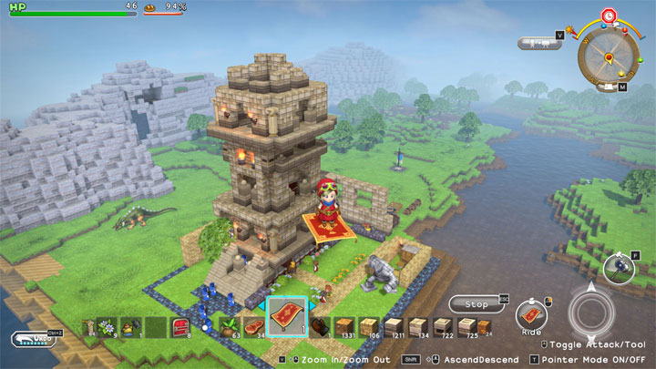 Dragon Quest Builders mod Cheat Table (CT for Cheat Engine) v.1.0.0