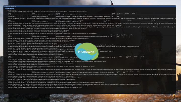 Mount & Blade II: Bannerlord mod Bannerlord Harmony v.2.2.1.7.6